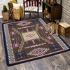 8' x 11' Cloudburst Brown Southwest Rectangle Rug