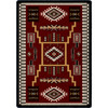 5' x 8' Cloudburst Garnet Southwest Rectangle Rug