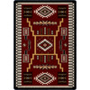 5' x 8' Cloudburst Garnet Southwest Rectangle Rug