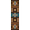 2' x 8' Grand River Desert Rust Southwest Rectangle Runner Rug