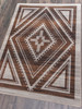3' x 4' Rim Shot Earthen Southwest Rectangle Scatter Rug