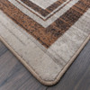 3' x 4' Rim Shot Earthen Southwest Rectangle Scatter Rug