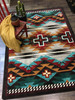 5' x 8' Rustic Cross Electric Southwest Rectangle Rug