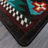 8' x 11' Rustic Cross Electric Southwest Rectangle Rug