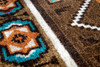 8' Sawtooth Mojave Sunset Southwest Round Rug