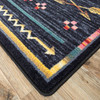 8' x 11' Shoot Me Straight Gray Southwest Rectangle Rug