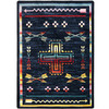 3' x 4' Shoot Me Straight Gray Southwest Rectangle Scatter Rug