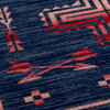 2' x 8' Shoot Me Straight Power Red Southwest Rectangle Runner Rug