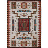 5' x 8' Storm Catcher Rust Southwest Rectangle Rug