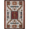 3' x 4' Storm Catcher Rust Southwest Rectangle Scatter Rug