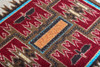 8' Storm Catcher Rust Southwest Round Rug
