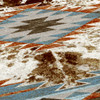 4' x 5' Nova Cowhide Rancher Western Rectangle Rug