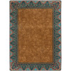 4' x 5' Nubuck Cognac Western Rectangle Rug