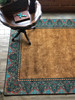 4' x 5' Nubuck Cognac Western Rectangle Rug