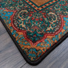 3' x 4' Nubuck Cognac Western Rectangle Scatter Rug