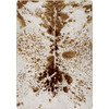 3' x 4' Pioneer Longhorn Spotted Brindle Western Rectangle Scatter Rug