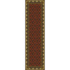 2' x 8' Trail Blazer Chestnut Western Rectangle Runner Rug