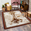 8' x 11' Vaquero Spotted Brindle Western Rectangle Rug