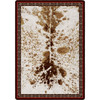 3' x 4' Vaquero Spotted Brindle Western Rectangle Scatter Rug