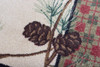 8' x 11' Delicate Pines Natural Rectangle Nylon Area Rug