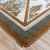 3' x 4' Peaceful Pines Reflection Rectangle Scatter Nylon Area Rug