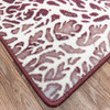 3' x 4' Daydreams Coral Merlot Coastal Rectangle Scatter Nylon Area Rug