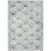 4' x 5' Deco Shells Natural Rectangle Nylon Area Rug