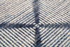 5' x 8' Diamond Weave Denim Rectangle Nylon Area Rug