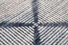 8' x 11' Diamond Weave Denim Rectangle Nylon Area Rug