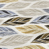 3' x 4' Leaf Dance Taupe Rectangle Scatter Nylon Area Rug