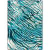 8' x 11' Sea Dive Azul Rectangle Nylon Area Rug