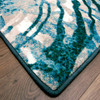 3' x 4' Sea Dive Azul Rectangle Scatter Nylon Area Rug