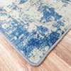 8' x 11' Suckered Blissful Blue Rectangle Nylon Area Rug