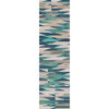 2' x 8' Drum Beat Earth Rectangle Runner Nylon Area Rug