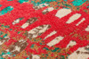 8' x 11' Forward Shift Turquoise Rectangle Nylon Area Rug