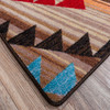 5' x 8' Time Travel Multi Rectangle Nylon Area Rug