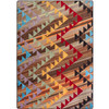 3' x 4' Time Travel Multi Rectangle Scatter Nylon Area Rug