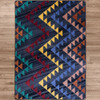 8' x 11' Time Travel Velvet Rectangle Nylon Area Rug