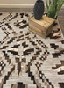 8' x 11' Curio Zebra Natural Rectangle Nylon Area Rug