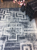 3' x 4' Distressed Bounty Asphalt Southwest Rectangle Scatter Nylon Area Rug