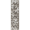 2' x 8' Distressed Fresco Temper Western Rectangle Runner Nylon Area Rug