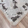 3' x 4' Distressed Fresco Temper Western Rectangle Scatter Nylon Area Rug