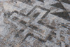 5' x 8' Distressed Rustic Cross Sandstone Southwest Rectangle Nylon Area Rug