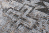 2' x 8' Distressed Rustic Cross Sandstone Southwest Rectangle Runner Nylon Area Rug