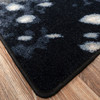 3' x 4' Night Hide Midnight Rectangle Scatter Nylon Area Rug