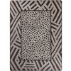 5' x 8' Saharan Roots Earthenware Rectangle Nylon Area Rug