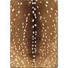 5' x 8' Spotted Hide Sienna Rectangle Nylon Area Rug