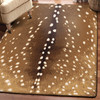 8' x 11' Spotted Hide Sienna Rectangle Nylon Area Rug