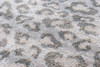 5' x 8' Snow Leopard Natural Rectangle Nylon Area Rug