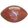 20.5" x 32.5" Denver Broncos Retro Logo Football Shape Mat